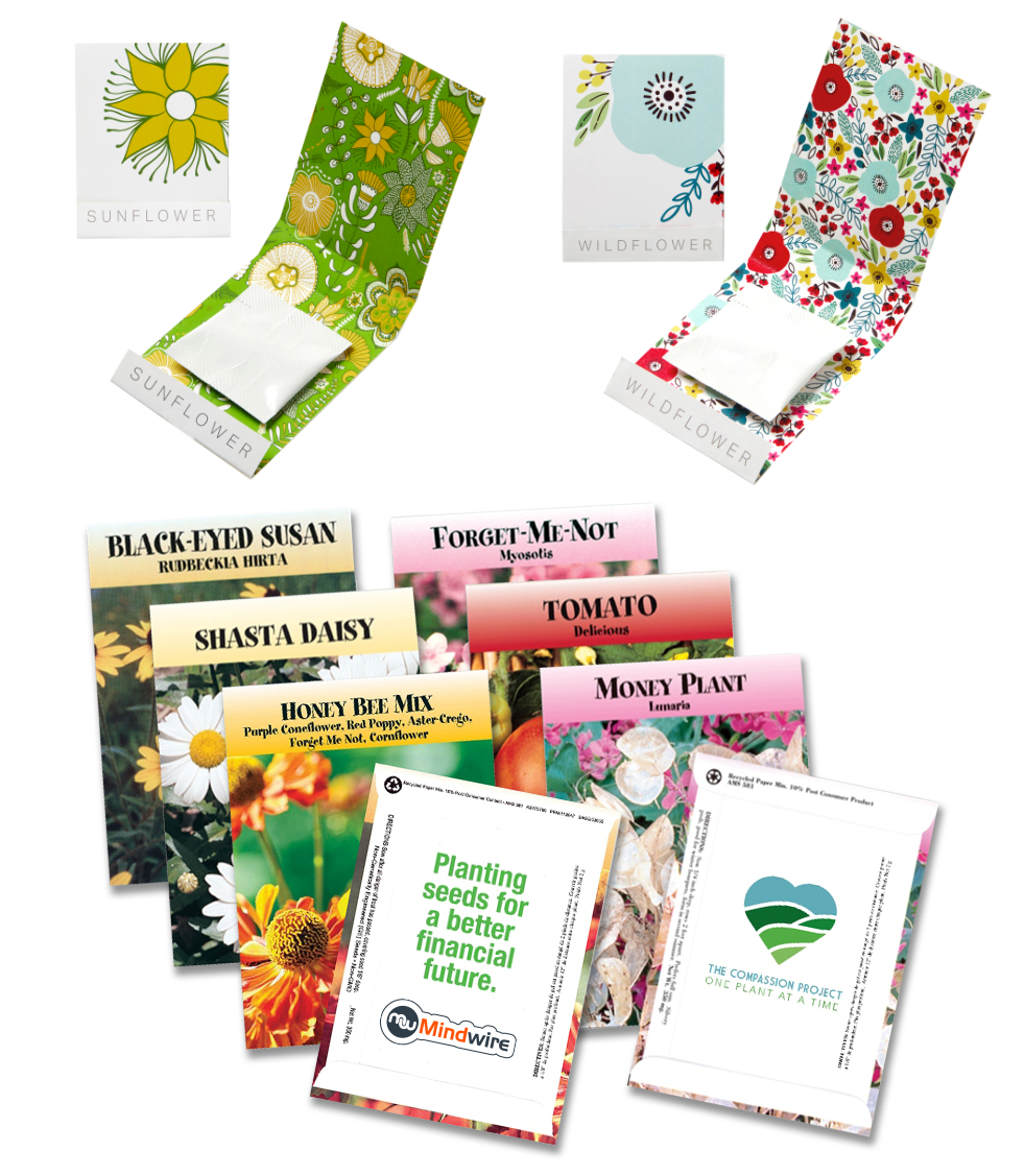 Promotional Seed Packets, Various