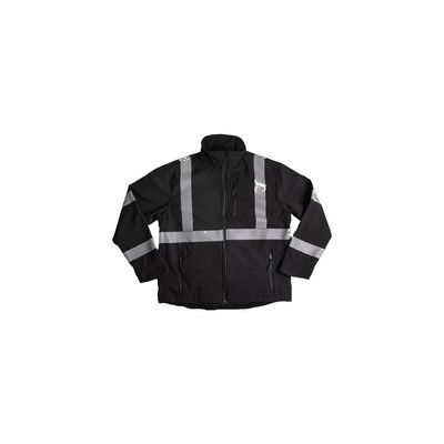 Xtreme-Flex Soft Shell Segmented Reflective Tape Jacket